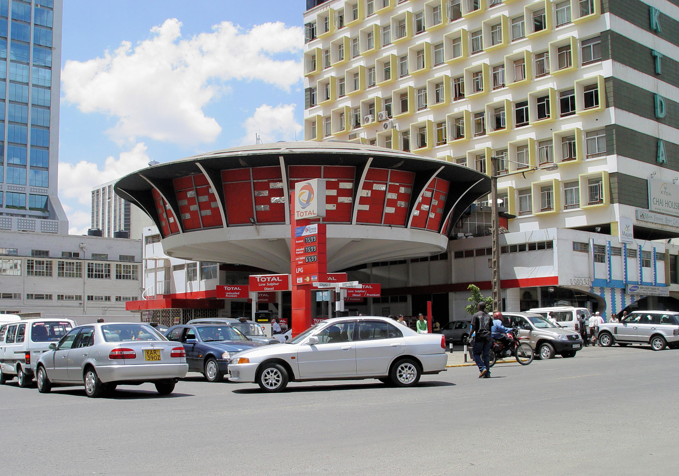 Nairobi's Infamous "Madhouse" Nightclub (the saucer building)