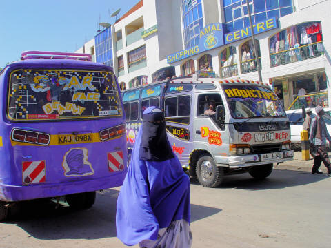 CLICK HERE - Nairobi Street and Matatus (transport vans)