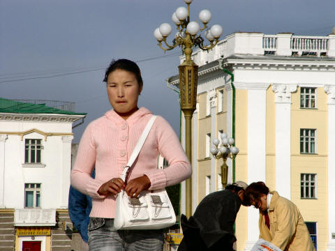 CLICK ON PHOTO FOR ENLARGEMENT - Downtown Ulaan Baatar