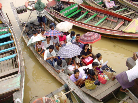Yangon River taxi- Click For Full-Size Photo