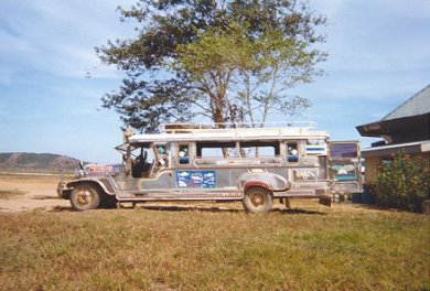 Jeepney Transport across Busoanaga Island
