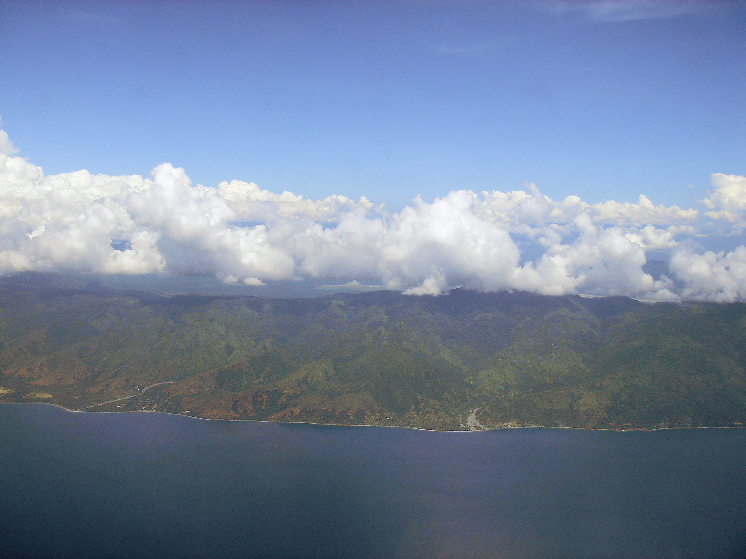 The Places of East Timor - View of East Timor from air