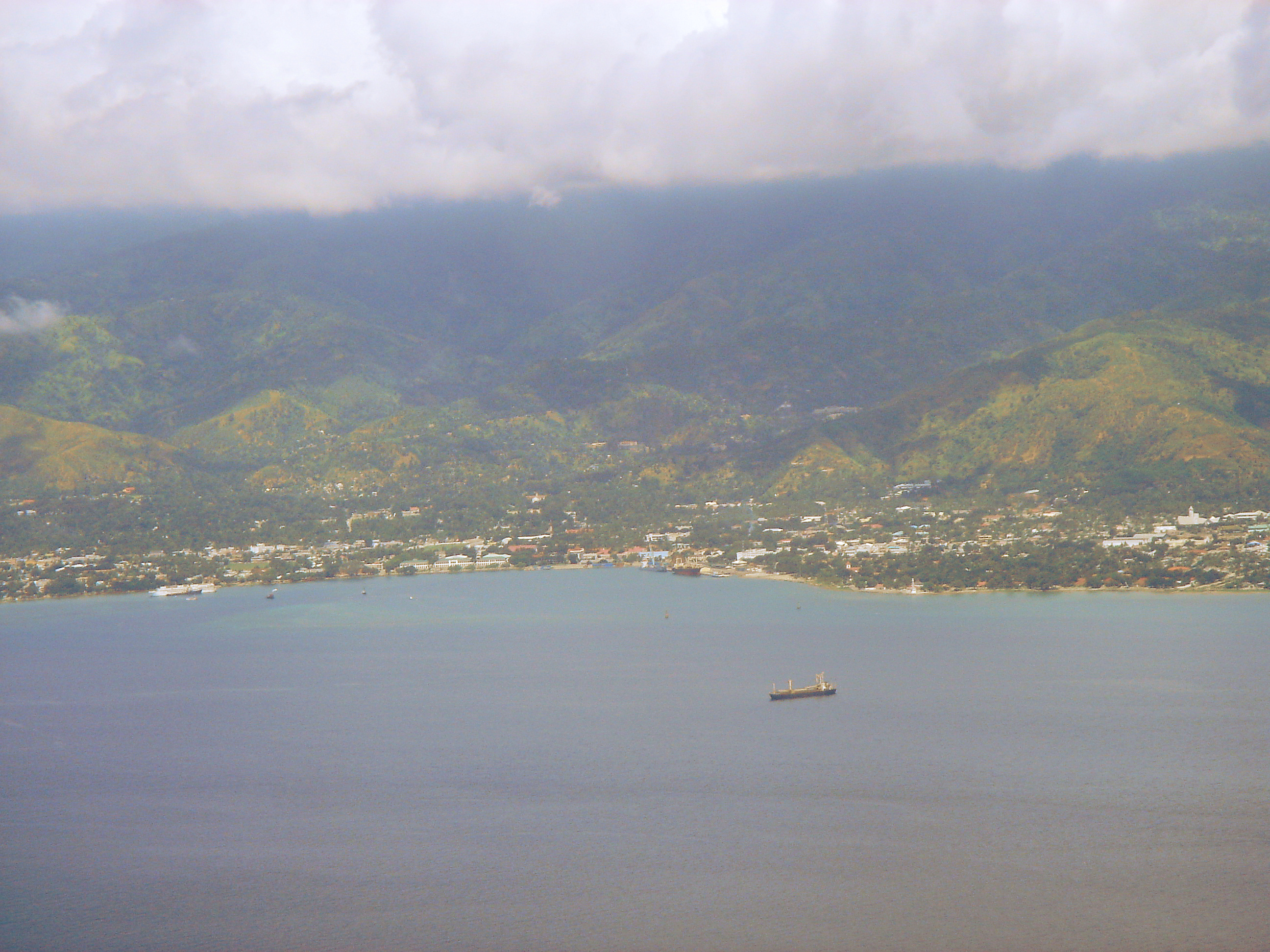 The Places of East Timor - East Timor's capital Dili from Air