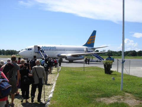 CLICK HERE - Departing East Timor on Air Merpati