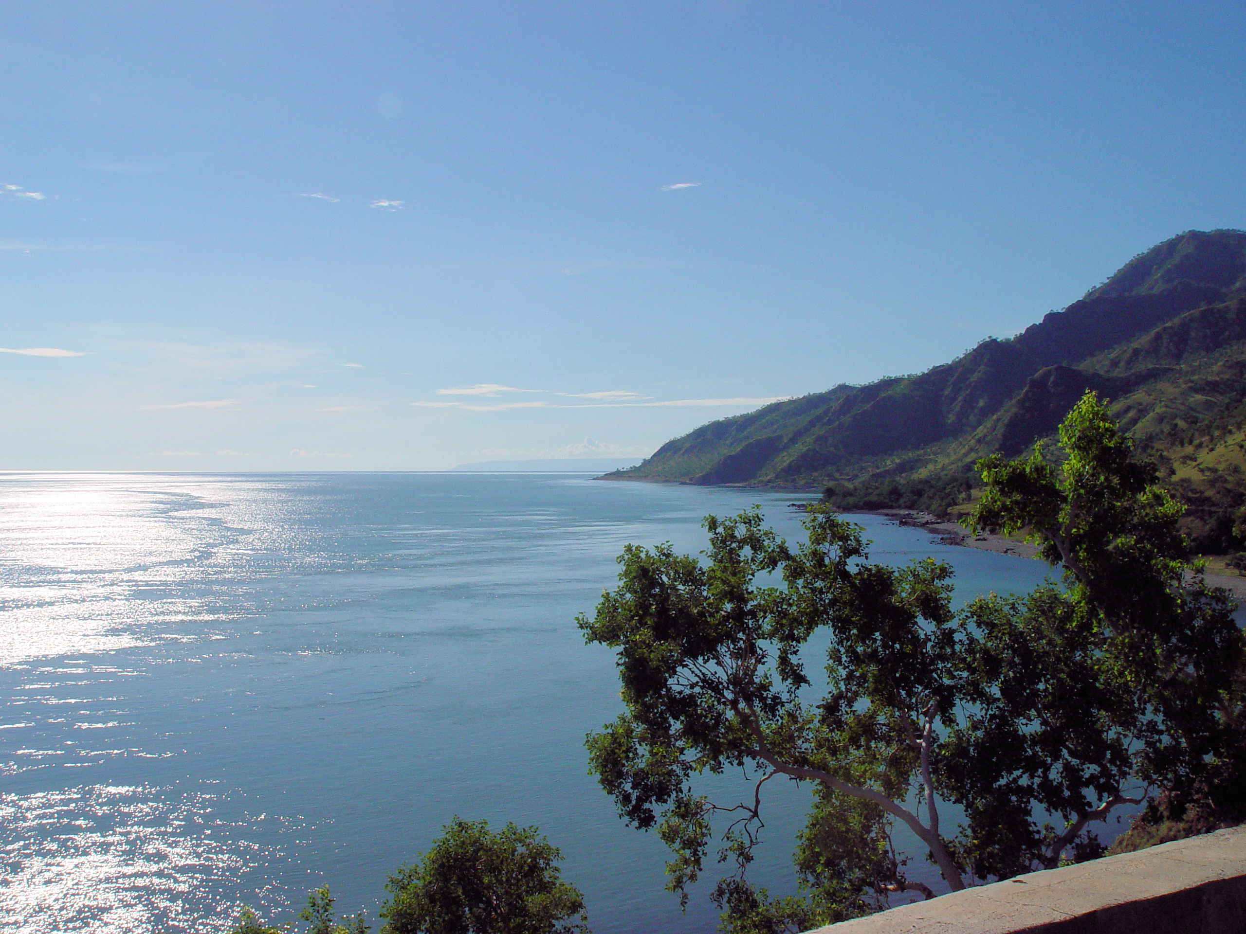 The Places of East Timor - Coastline view east of Dili