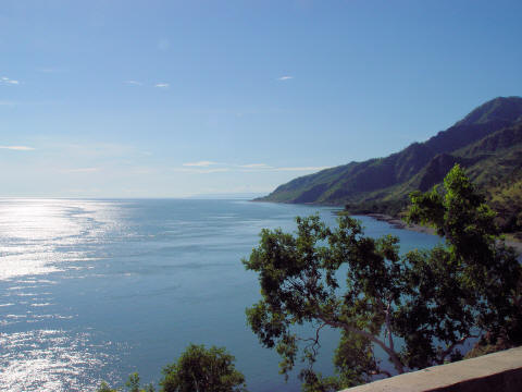CLICK HERE - Coastline view east of Dili